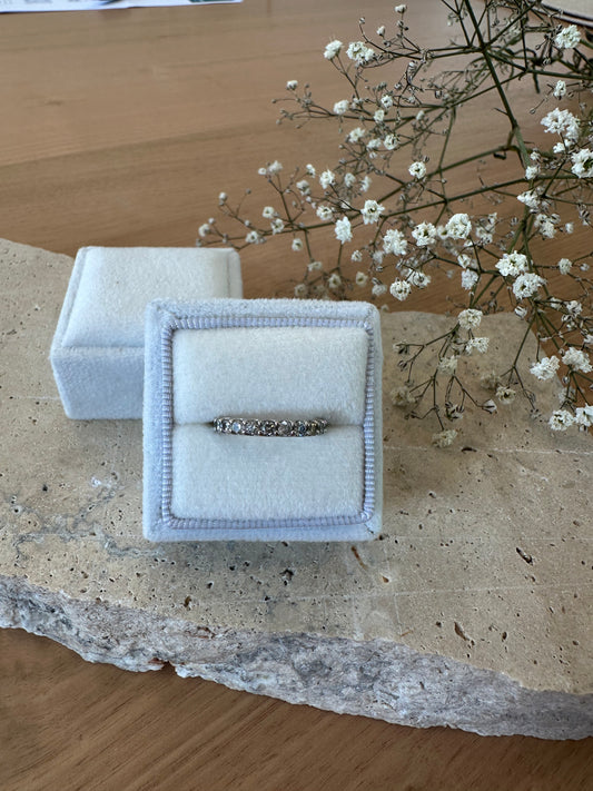 Velvet Ring Box - Square